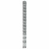 vidaXL Field Fence Silver 164.04 x 5.25 ft Galvanised steel