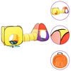 vidaXL Play Tent Multicolor Polyester, Steel, Polyethylene Large