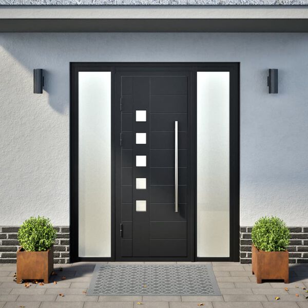 vidaXL Garden Planter Set of 2 Brown Weathering steel Medium