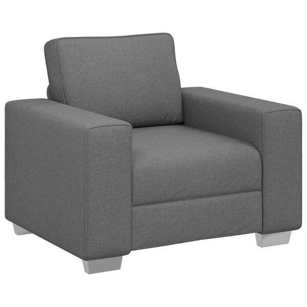 vidaXL Sofa Dark Grey 39.37 x 30.31 x 32.28 in Fabric