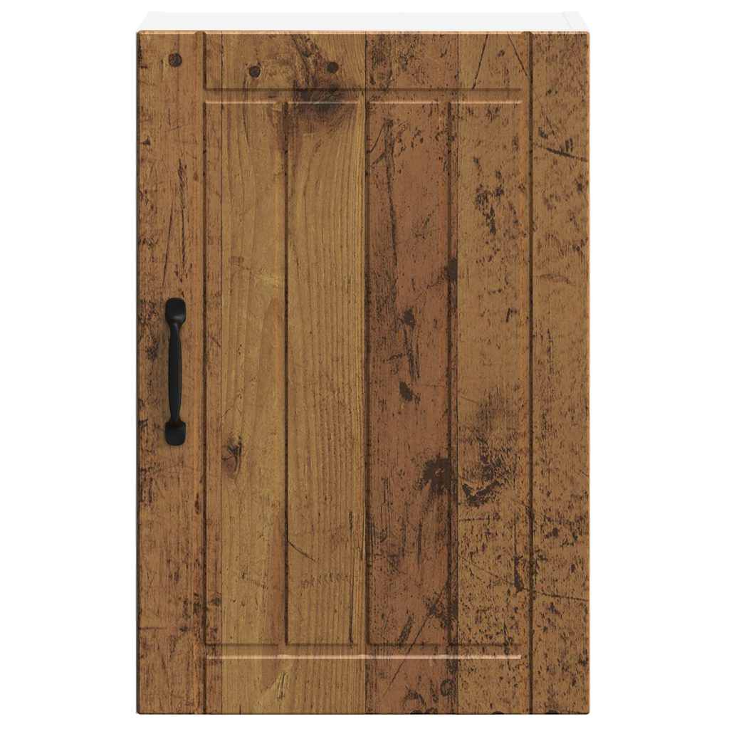 vidaXL Kitchen Wall Cabinet Old wood Engineered wood 15.7 x 12.2 x 23.6 in