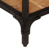 vidaXL TV Cabinet Natural wood Solid mango wood, Powder-coated iron Medium