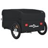 vidaXL Bike Trailer Black 99.2 lb Iron