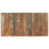 vidaXL Dining Table Mixed color Solid reclaimed wood 70.9x35.4x29.9 in