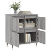 vidaXL Sideboard Gray Sonoma Engineered wood Medium Sideboard