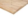 vidaXL Floating Shelf Natural wood Solid Acacia wood (untreated)