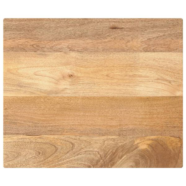 vidaXL Table Top 23.6"x19.7"x1.5" Rectangular Solid Wood Mango