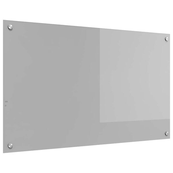 vidaXL Kitchen Backsplash Light grey 39.37 x 23.62 x 0.24 in