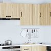 vidaXL Kitchen Wall Cabinet Sonoma oak Engineered wood