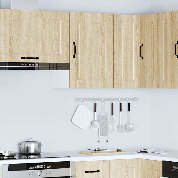 vidaXL Kitchen Wall Cabinet Sonoma oak Engineered wood