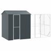 vidaXL Bird Cage Anthracite 418 x 210 x 247 cm Galvanized steel