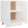 vidaXL Bottom Cabinet White Engineered wood 23.6x18.1x32.0 in