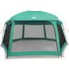 vidaXL Pool Tent with Removable Fly & Mesh Walls Sea Green 243.3x209.4"