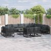 vidaXL Garden Sofa Set with Cushion 12 pcs