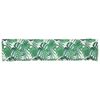 vidaXL Pallet Cushion Leaf pattern 180 x 40 x 8 cm Oxford Fabric