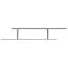 vidaXL Wall-mounted TV Shelf Grey sonoma Engineered Wood