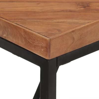 vidaXL Dining Table 70.9"x35.4"x29.9" Solid Acacia and Mango Wood