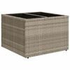 vidaXL Garden Sofa Set Light Grey PE Rattan Large Modular