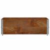 vidaXL Pallet Collars 2 pcs Brown 47.2x31.5" Solid Wood Pine