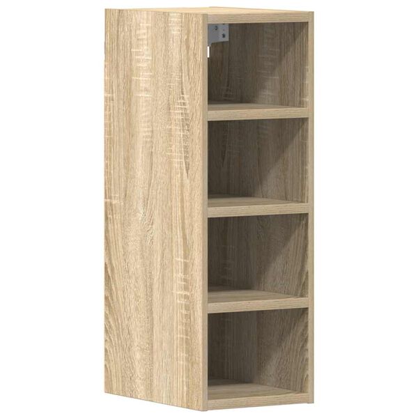vidaXL Hanging Cabinet Sonoma Oak Engineered wood Small Hanging Cabinet