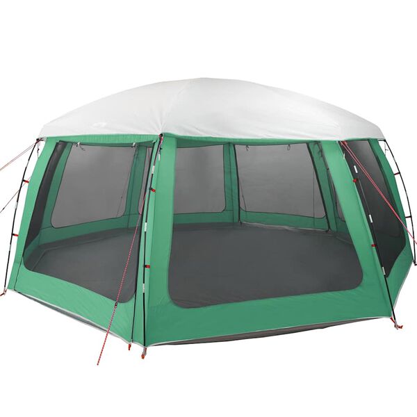 vidaXL Pool Tent with Removable Fly & Mesh Walls Sea Green 271.7x271.7"