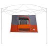 vidaXL Inner Tent Grey and Orange 110.24 x 86.61 x 69.29 in Taffeta