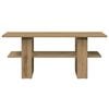 vidaXL Coffee Table Artisan Oak Engineered Wood Medium Coffee Table