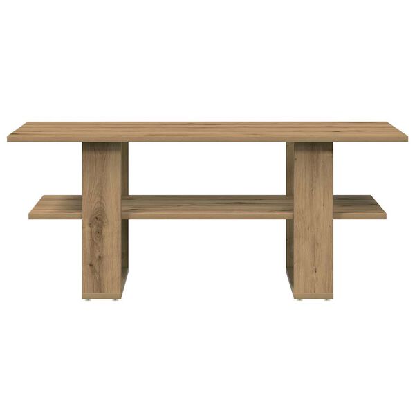 vidaXL Coffee Table Artisan Oak Engineered Wood Medium Coffee Table