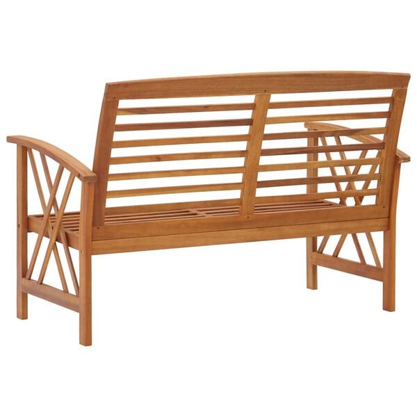 vidaXL Patio Bench Durable Garden Bench Rectangular Traditional