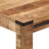vidaXL Console Table Natural Mango Wood Solid Mango Wood Compact