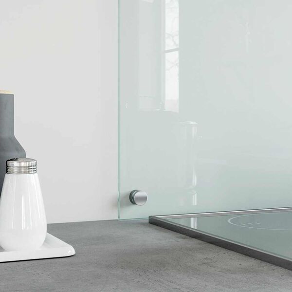 vidaXL Kitchen Backsplash Transparent 35.4"x23.6" Tempered Glass