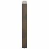 vidaXL Dining Table Leg Natural steel Powder-coated steel Medium