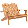 vidaXL Garden Lounge Set Natural wood Solid acacia wood Medium