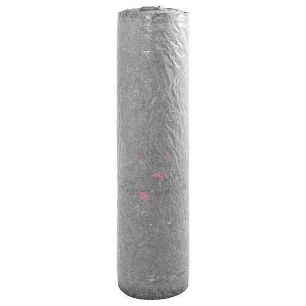 vidaXL Pond Fleece Folding Grey 3.28 x 82.02 ft Polyester and Cotton