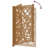 vidaXL Garden Gate 39.4x59.1" Weathering Steel Light Design