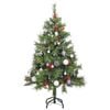 vidaXL Artificial Hinged Christmas Tree