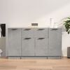 vidaXL Sideboards 3 pcs Concrete Gray Engineered Wood