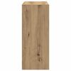 vidaXL Book Cabinet Artisan Oak Engineered wood Medium Book Cabinet