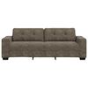 vidaXL Sofa with Cushion Dark gray Faux leather