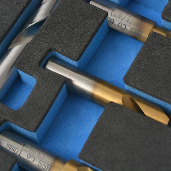 vidaXL 4 Piece Spot Weld Drill Bit Set HSS