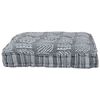 vidaXL Sofa Cushion Grey Print 47.24 x 31.50 x 4.72 in Fabric