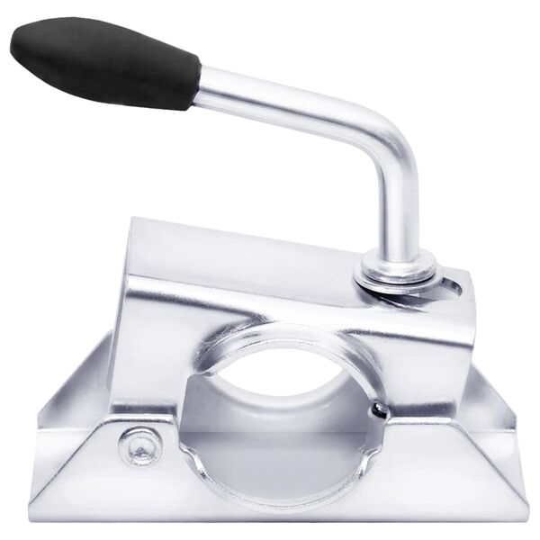 vidaXL Jockey Wheel Clamps 2 pcs 5.3x2.6x5.5" Galvanised Steel