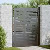 vidaXL Garden Gate 39.4x49.2" Corten Steel Square Design