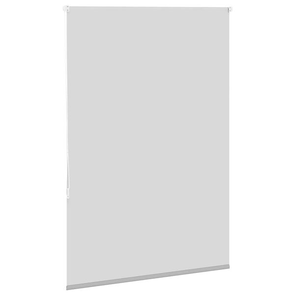 vidaXL Roller Blind Light grey 100% polyester, aluminum 35.4 x 59.1 in