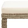 vidaXL Stool Set of 2 Beige