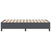 vidaXL Box Spring Bed Dark Grey 35.43 x 74.80 in Velvet