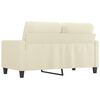 vidaXL 2-seater Sofa Cream