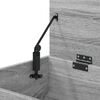 vidaXL Storage Chest Grey sonoma Engineered wood Medium Storage Chest