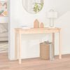 vidaXL Console Table Pine Solid Pine Wood Large Durable Console Table