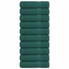 vidaXL Bath Towel Set of 10 Green 100% Cotton Large Durable